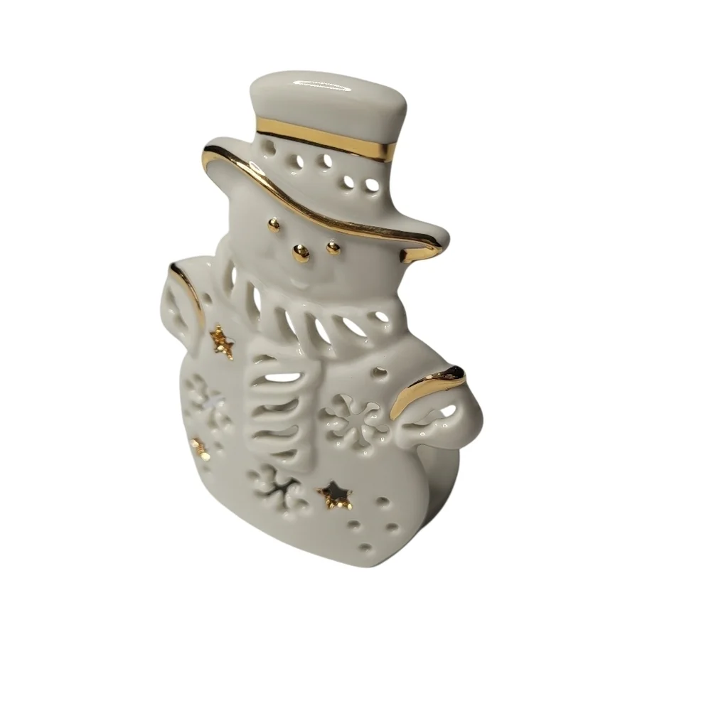 Lenox Snowman Tealight Holder